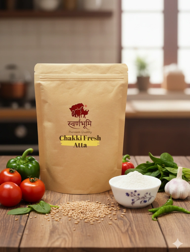 Natural grains and pulses in warm sunlight